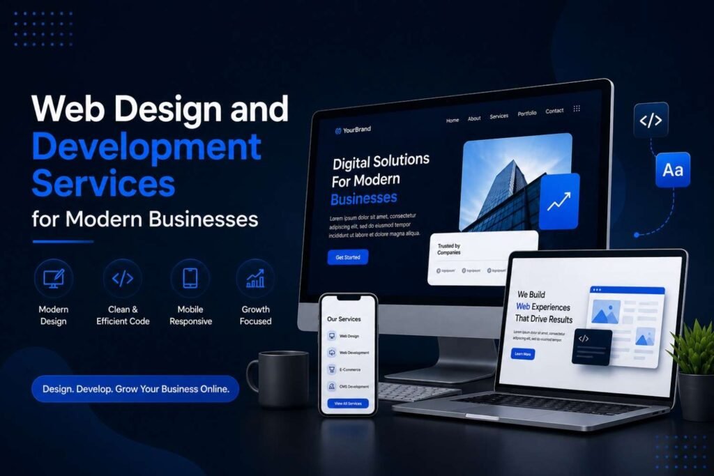 Web Design and Development Services for Modern Businesses