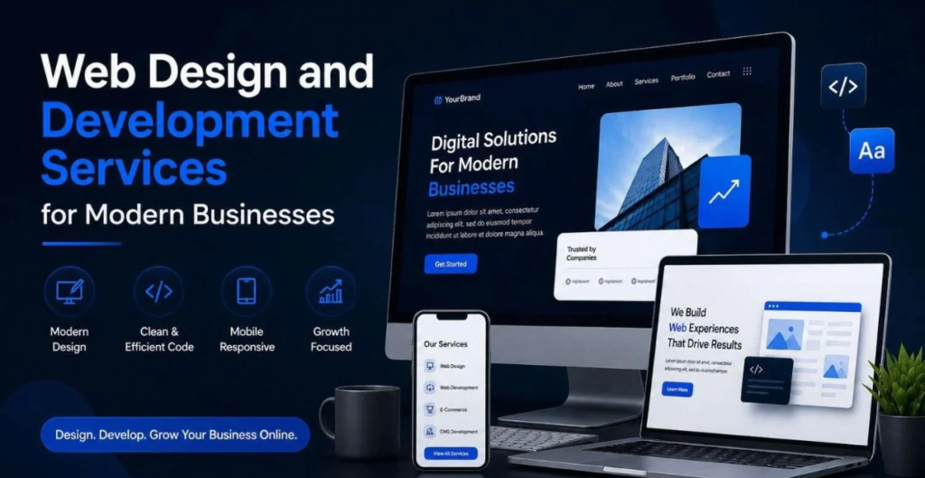 Web Design and Development Services for Modern Businesses